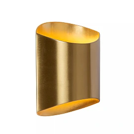 DILETTA sienas lampa 1 x 40 W G9 matēta zelta / misiņa (Lucide)