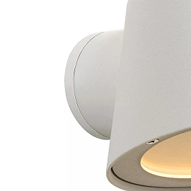DINGO-LED outdoor wall light 1 x 5 W GU10 3000K white (Lucide)