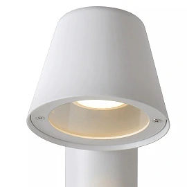 DINGO-LED outdoor bollard light 1 x 5 W GU10 3000K white (Lucide)