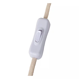 Galda lampa DOREDOS Ø20 cm 1xE27 25W krēmkrāsas (Lucide)