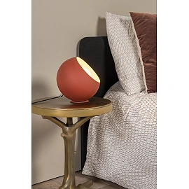 DOREDOS galda lampa Ø20 cm 1xE27 terakota (Lucide)