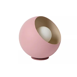 Galda lampa DOREDOS Ø20 cm 1xE27 25W rozā (Lucide)