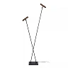 DUARTE floor lamp 2 x 4 W G9 coffee (Lucide)