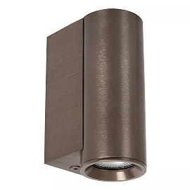 DUPLA Wall spotlight 6.2 cm x 4 cm x 6 cm GU10 (MR11) 1x3.8W Coffee (Lucide)