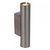 DUPLA Wall spotlight 6.2 cm x 4 cm x 18 cm GU10 (MR11) 2x3.8W Grey iron (Lucide)