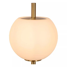 ELDA Wall light Bathroom 1x33W G9 IP44 Matt Gold / Brass (Lucide)