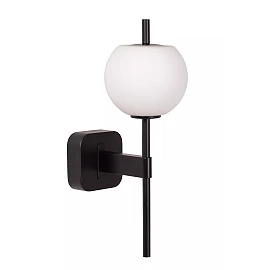 ELDA Wall light Bathroom 1x33W G9 IP44 Black (Lucide)