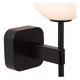 ELDA Wall light Bathroom 1x33W G9 IP44 Black (Lucide)