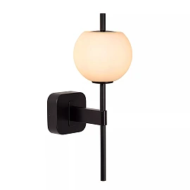 ELDA Wall light Bathroom 1x33W G9 IP44 Black (Lucide)