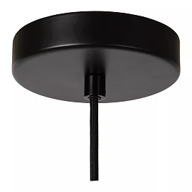ELOISE Pendant light 1x40W E27 black (Lucide)