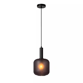 ELOISE Pendant light 1x40W E27 black (Lucide)