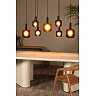 ELOISE Pendant light 7x40W E27 black (Lucide)