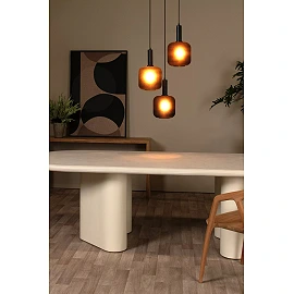 ELOISE Pendant light 3x40W E27 black (Lucide)