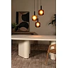 ELOISE Pendant light 3x40W E27 black (Lucide)