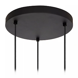 ELOISE Pendant light 3x40W E27 black (Lucide)