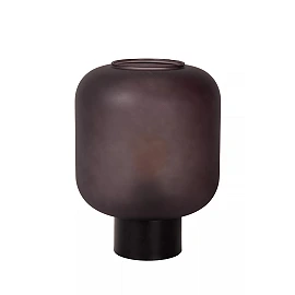 ELOISE Table lamp Ø21cm 1x40W E27 black glass (Lucide)