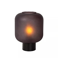ELOISE Table lamp Ø21cm 1x40W E27 black glass (Lucide)