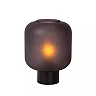 ELOISE Table lamp Ø21cm 1x40W E27 black glass (Lucide)