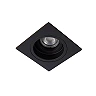 EMBED recessed spotlight 1xGU10 Black (Lucide)