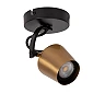 EMILE ceiling spotlight Ø10.5 cm 1xGU10 matt gold / brass (Lucide)