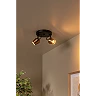 EMILE ceiling spotlight Ø20 cm 2xGU10 matt gold / brass (Lucide)