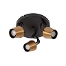 EMILE ceiling spotlight Ø23 cm 3xGU10 matt gold / brass (Lucide)