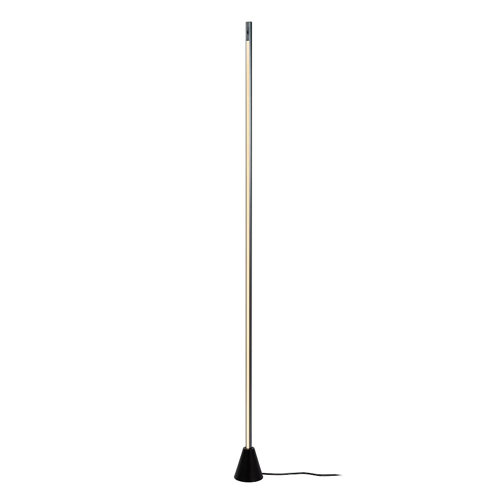 EQUINOX floor lamp 26 W grey iron (Lucide)