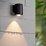 ERIN Wall spotlight Indoor/Outdoor 1x5W Integrated LED IP65 Black (Lucide)