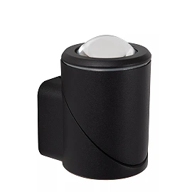 ERIN Wall spotlight Indoor/Outdoor 1x5W Integrated LED IP65 Black (Lucide)
