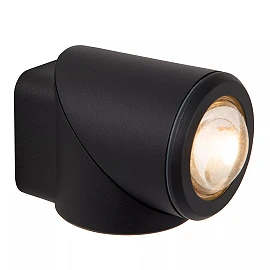 ERIN Wall spotlight Indoor/Outdoor 1x5W Integrated LED IP65 Black (Lucide)