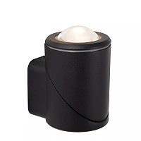 ERIN Wall spotlight Indoor/Outdoor 1x5W Integrated LED IP65 Black (Lucide)