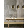 ERYN Pendant light 88x20 cm 3xE27 chrome (Lucide)