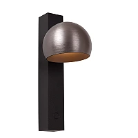 ESFERA wall light LED dimmable 9W 2700K grey iron (Lucide)