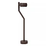 ESTAL outdoor bollard light LED 9W 2700K IP54 rust brown (Lucide)