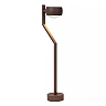 ESTAL outdoor bollard light LED 9W 2700K IP54 rust brown (Lucide)