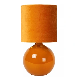 ESTERAD Table lamp Ø24 cm 1xE14 ocher yellow (Lucide)