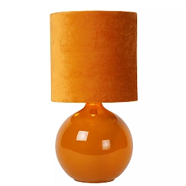 ESTERAD Table lamp Ø24 cm 1xE14 ocher yellow (Lucide)