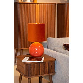 ESTERAD Table lamp Ø24 cm 1xE14 orange (Lucide)