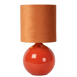 ESTERAD Table lamp Ø24 cm 1xE14 orange (Lucide)