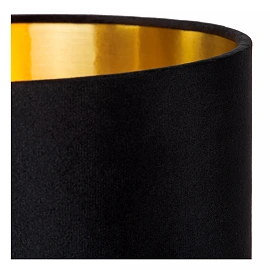 ESTERAD Floor lamp Ø34 cm 1xE27 black (Lucide)