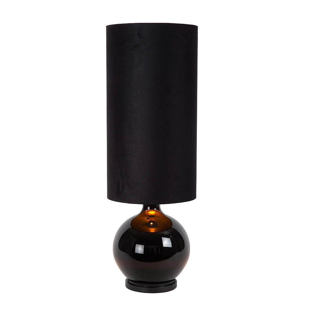ESTERAD Floor lamp Ø34 cm 1xE27 black (Lucide)
