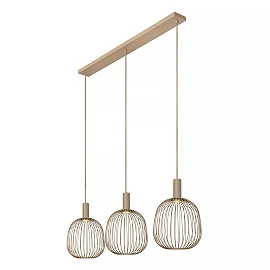 ESTEREL pendant light 3xGU10 MR11 Taupe (Lucide)