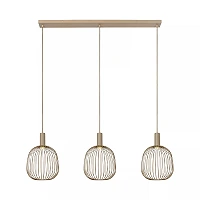 ESTEREL pendant light 3xGU10 MR11 Taupe (Lucide)