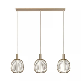 ESTEREL pendant light 3xGU10 MR11 Taupe (Lucide)