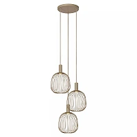 ESTEREL pendant light 3xGU10 MR11 Taupe (Lucide)