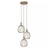 ESTEREL pendant light 3xGU10 MR11 Taupe (Lucide)