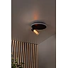 EVERINA Flush ceiling light Ø23 cm 1x5W LED CCT 2200K/6500K Black (Lucide)