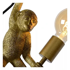 EXTRAVAGANZA CHIMP wall light 1 x 60 W E27 black (Lucide)