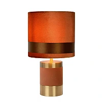 EXTRAVAGANZA FRIZZLE table lamp E14 brown (Lucide)