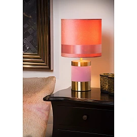 EXTRAVAGANZA FRIZZLE table lamp E14 pink (Lucide)